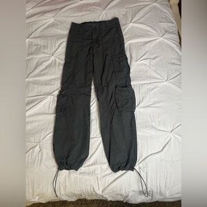 Garage| Garage Women’s Gray Baggy Drawstring Cargo Pants | Size XS